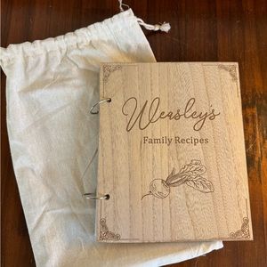 LitJoy Crate Weasley Family recipe book. Recipe card album inspired Harry Potter